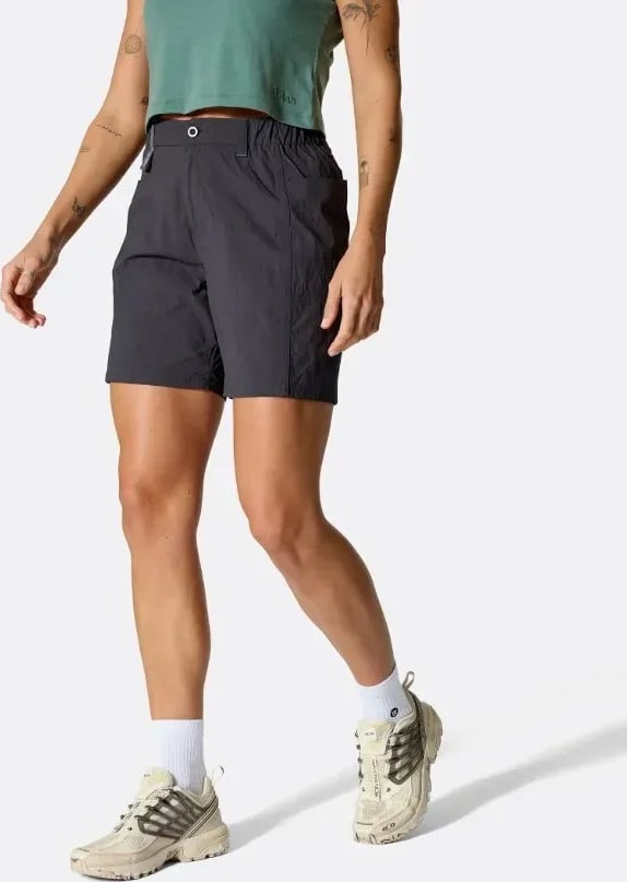Шорти жіночі Rab Dovestone Shorts, Anthracite – Графітовий – фото 1