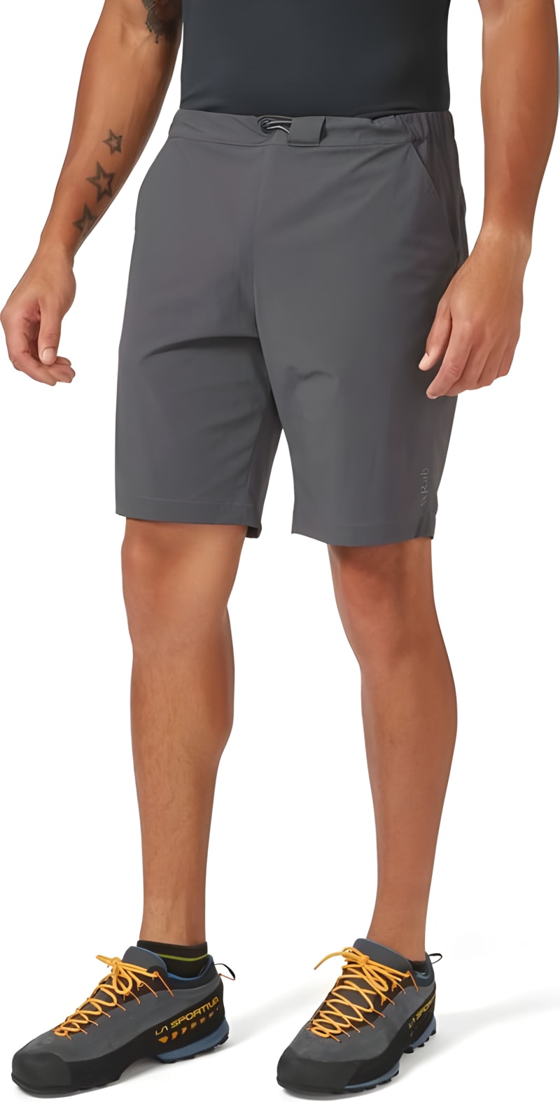 Шорти чоловічі Rab Momentum Shorts, Graphene – Графітовий – фото 1