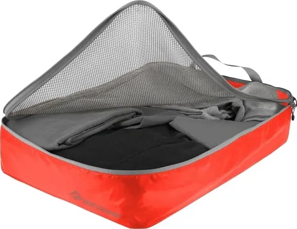 Органайзер для одягу Sea to Summit Ultra-Sil Garment Mesh Bag, L, 40 × 30 × 9 см – Помаранчевий – фото 1