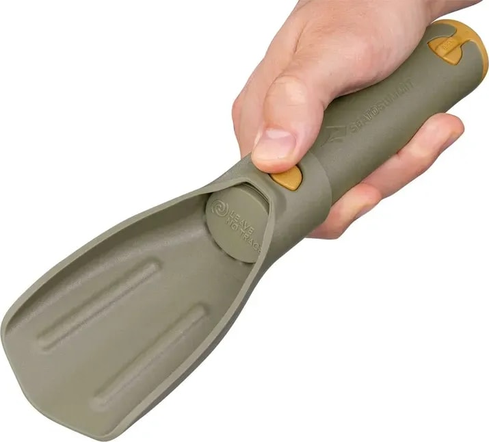Лопатка Sea to Summit Pocket Trowel – Темно-оливкова – фото 4