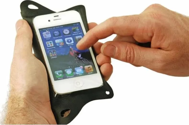 Гермочохол для телефону Sea to Summit TPU Guide W/P Case for iPhone5 – Чорний – фото 4