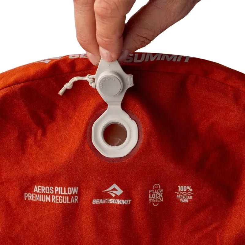 Подушка надувна Sea to Summit Aeros Premium Pillow, Regular – Олива – фото 4