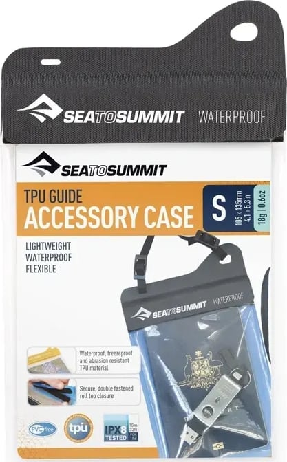 Гермочохол Sea to Summit TPU Accessory Case, Розмір 13.5 х 10.5 см – Чорний – фото 1