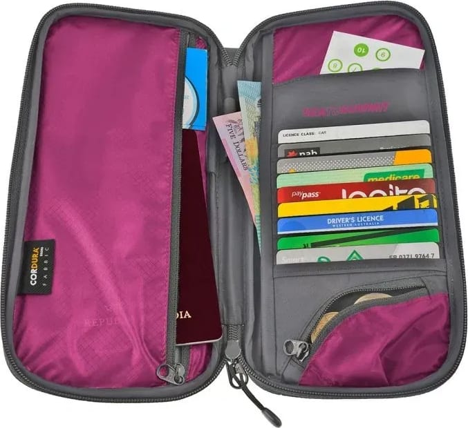 Гаманець Sea to Summit Travel Wallet RFID – Чорний — фото 2