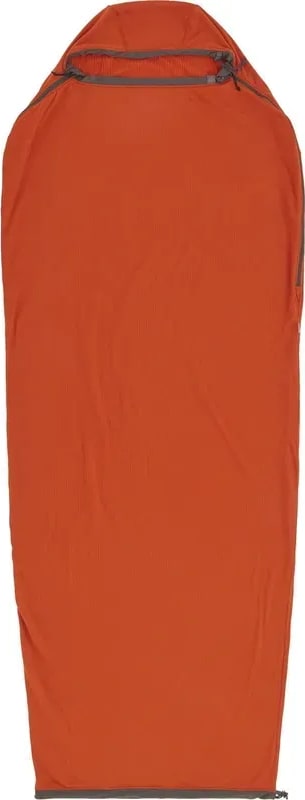 Вкладиш у спальник Sea to Summit Reactor фліс Sleeping Bag Liner Compact, 177 см – Червоний – фото 2