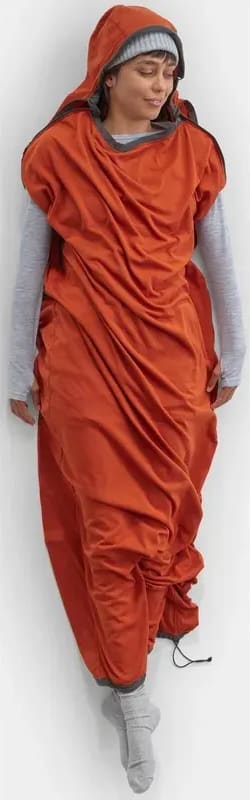 Вкладиш у спальник Sea to Summit Reactor фліс Sleeping Bag Liner Compact, 177 см – Червоний – фото 6