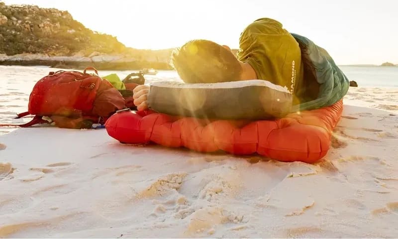 Надувний килимок Air Sprung Comfort Plus Insulated Mat, 201 × 64 × 8 см, від Sea to Summit – Червоний – фото 2