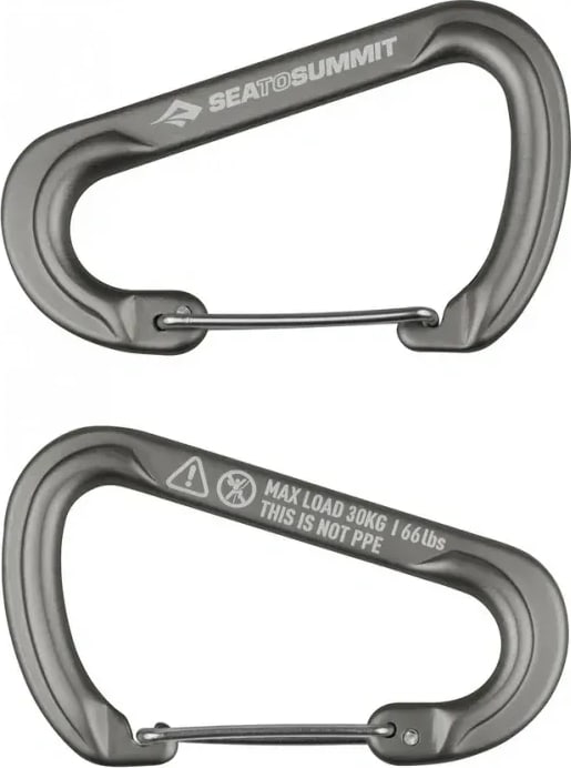 Набір карабінів Sea to Summit Accessory Carabiner Large – Сірий – фото 1