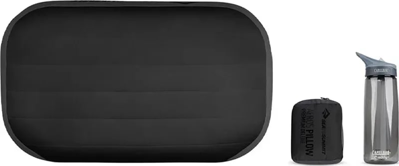 Подушка надувна Sea to Summit Aeros Premium Pillow, Deluxe – Сіра – фото 1