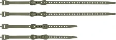 Набір стяжок Sea to Summit Stretch-Loc Mini Strap Set 4 Piece – Оливковий – фото 1
