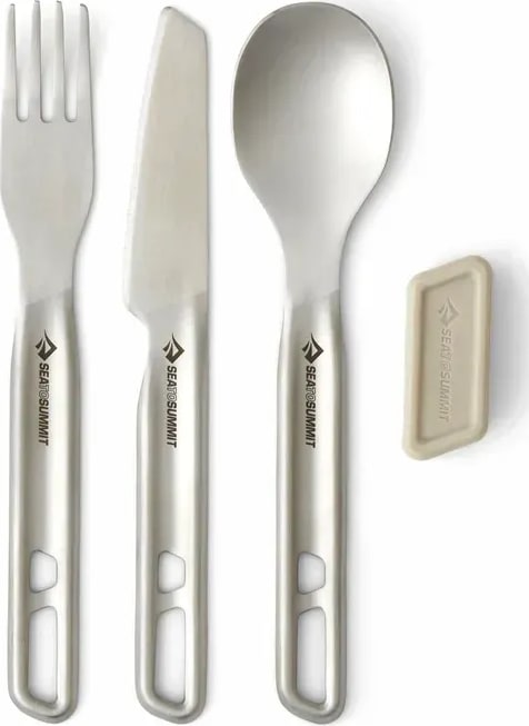 Набір столових приборів Sea to Summit Detour Cutlery Set – Сріблястий – фото 1