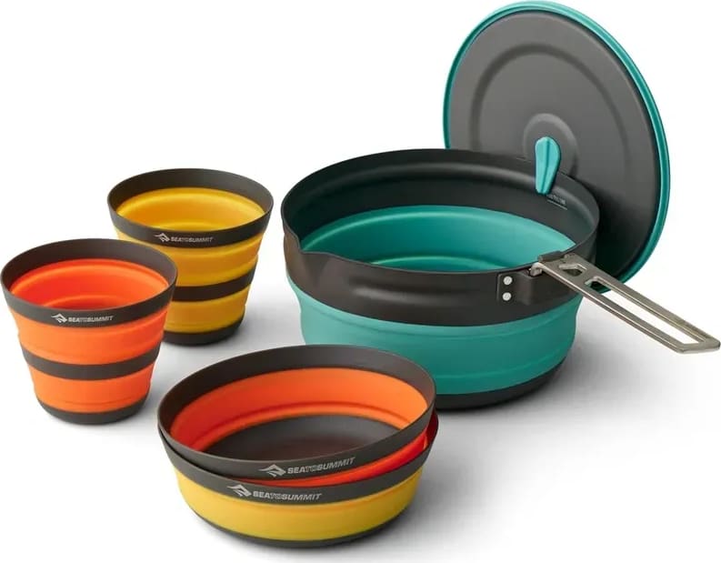 Набір посуду Sea to Summit Frontier UL Collapsible One Pot Cook Set з 2,2 л Pot, на 2 персони – фото 1