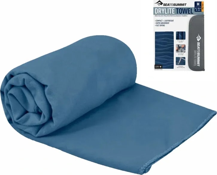 Рушник DryLite Towel від Sea to Summit, S – Сірий – фото 1