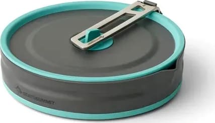 Каструля Sea to Summit Frontier UL Collapsible Pot з Sack 2,2 л – Зелена – фото 2