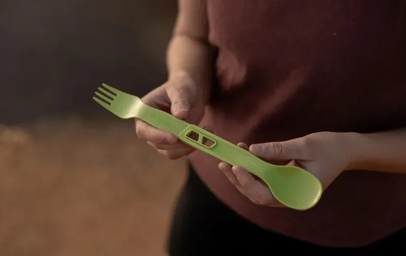 Набір столового приладдя Sea to Summit Horizon Cutlery Set, 2 предмети – Сірий – фото 4