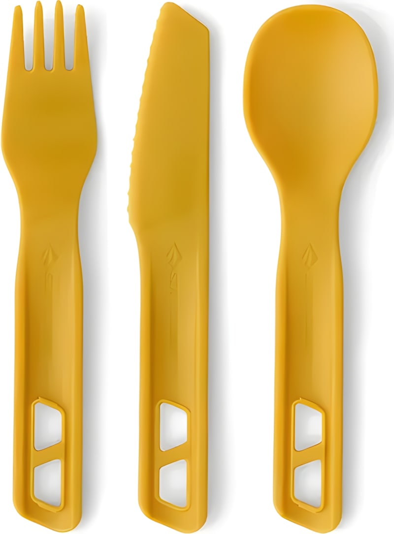 Набір столових приборів Sea to Summit Passage Cutlery Set – Жовтий – фото 1