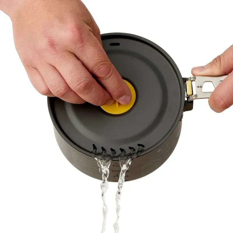 Набір посуду Sea to Summit Frontier UL One Pot Cook Set 1,3 л – Темно-сірий – фото 4