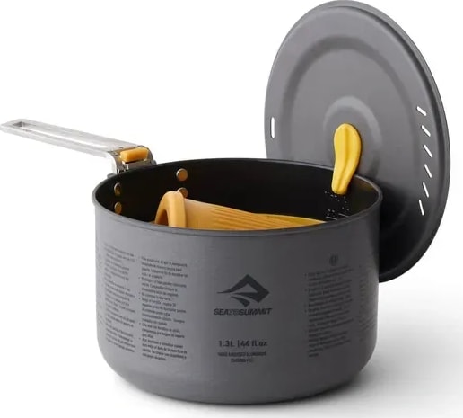 Набір посуду Sea to Summit Frontier UL One Pot Cook Set 1,3 л – Темно-сірий – фото 3
