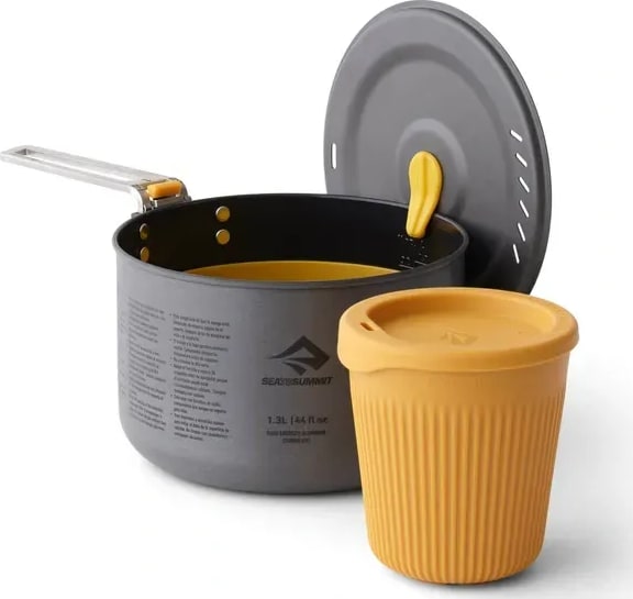 Набір посуду Sea to Summit Frontier UL One Pot Cook Set 1,3 л – Темно-сірий – фото 2