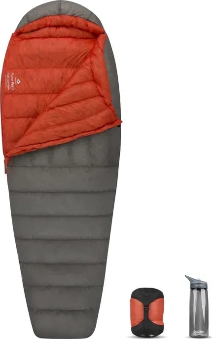 Жіночий спальний мішок Sea to Summit Flame FmII, +2/-4°C – Темно-сірий – фото 1