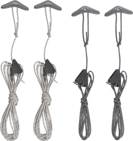 Розтяжки Sea to Summit Ground Control Guy Cords, 4 Pack – Сірий – фото 1