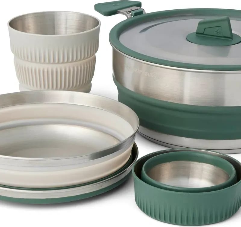 Набір посуду Sea to Summit Detour One Pot Cook Set 3 л – Сталь – фото 3