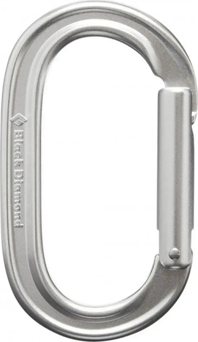 Карабин Black Diamond Oval Keylock, Polished – фото 1