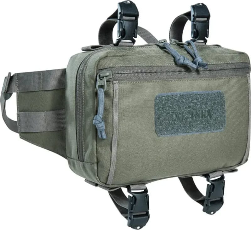 Сумка на пояс Tatonka Hip & Bar Pouch BC, Stone Grey Olive – фото 1