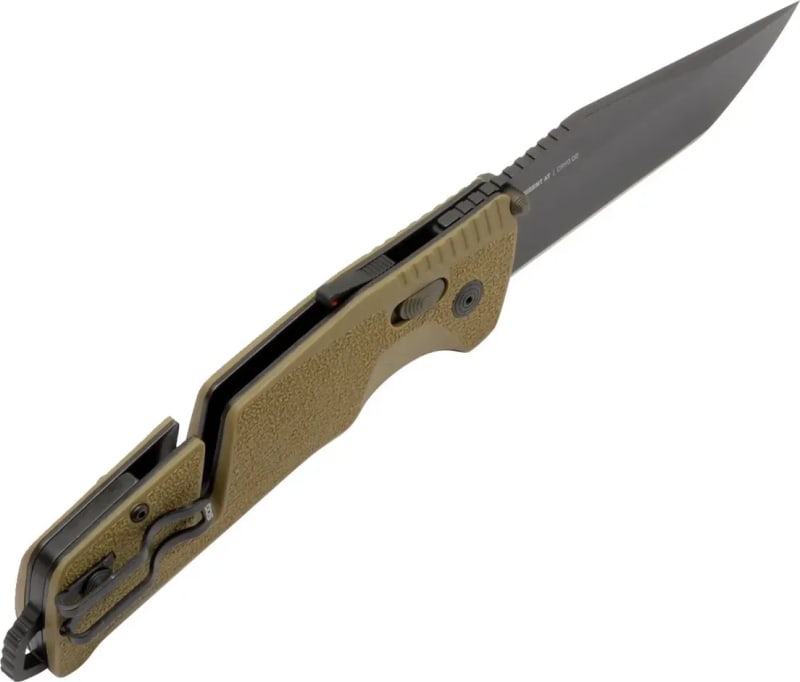 Нож складной SOG Trident AT FDE Tanto Partially Serrated (SOG 11-12-12-41) – фото 3