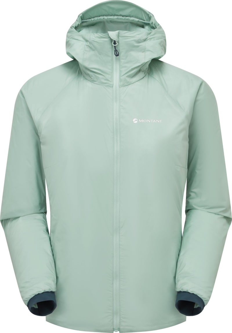 Куртка утепленная женская Montane Fortes Lite Hoodie, Sea Mist – фото 1