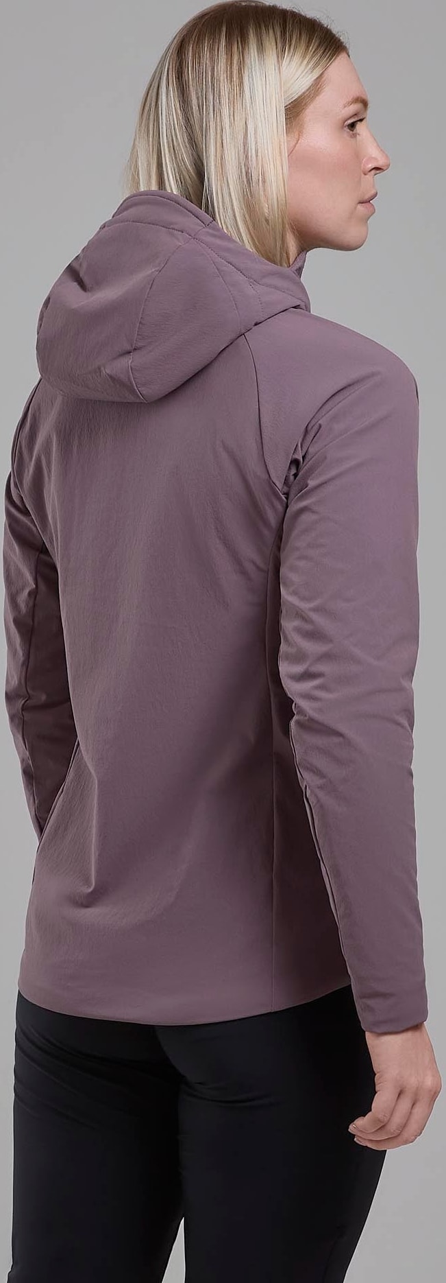 Куртка софтшелл женская Montane Khamsin Hoodie, Moonscape – фото 3