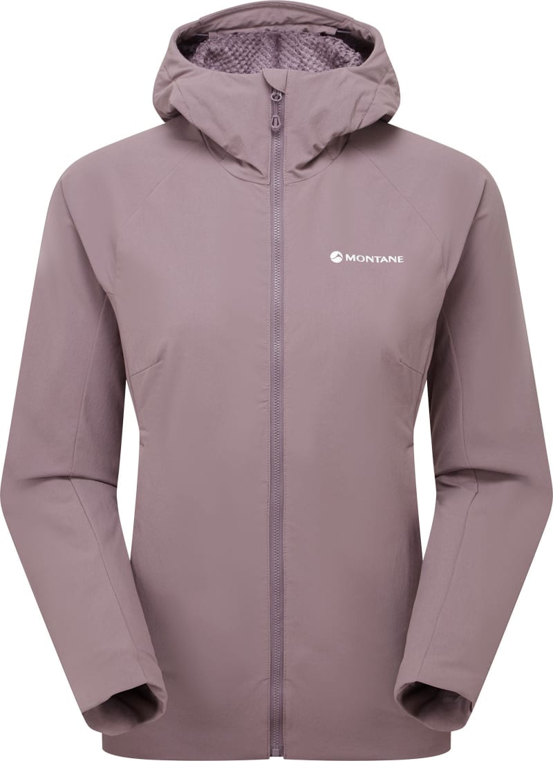 Куртка софтшелл женская Montane Khamsin Hoodie, Moonscape – фото 1