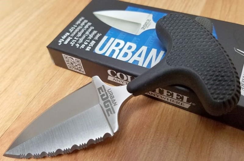 Ніж з фіксованим клинком Cold Steel Urban Edge Serrated (CS-43XLS) – фото 3
