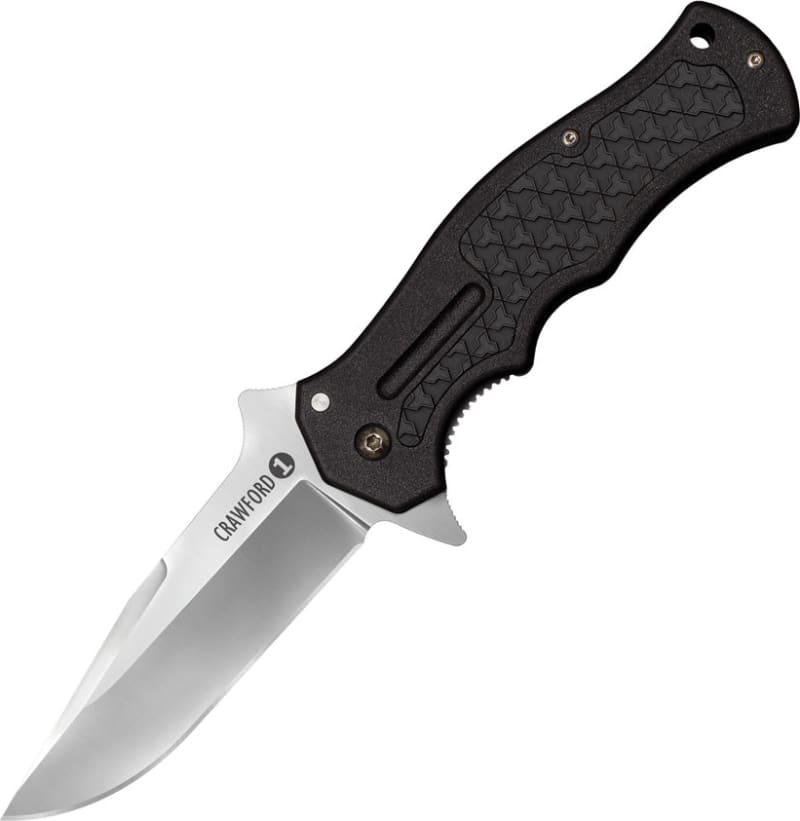 Ніж складаний Cold Steel Crawford Model 1, Чорний (CS-20MWCB) – фото 2