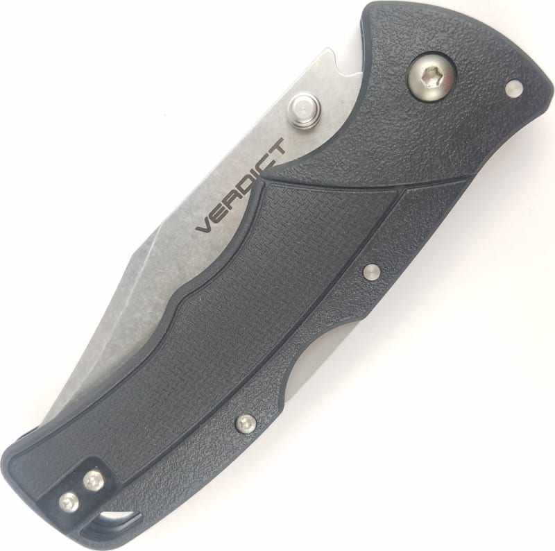 Ніж складаний Cold Steel Verdict Clip Point, Чорний (CS-FL-C3CPSSZ) – фото 5