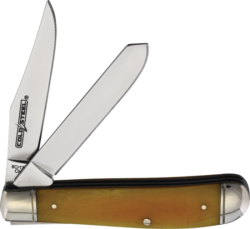 Ніж складаний Cold Steel Mini Trapper, Жовтий (CS-FL-MTRPR-Y) – фото 2