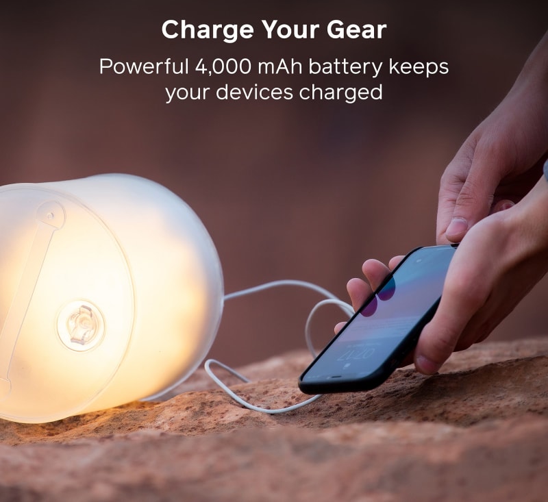 Кемпінговий ліхтар BioLite Luci Charge 360 надувний з функцією павербанка – фото 7
