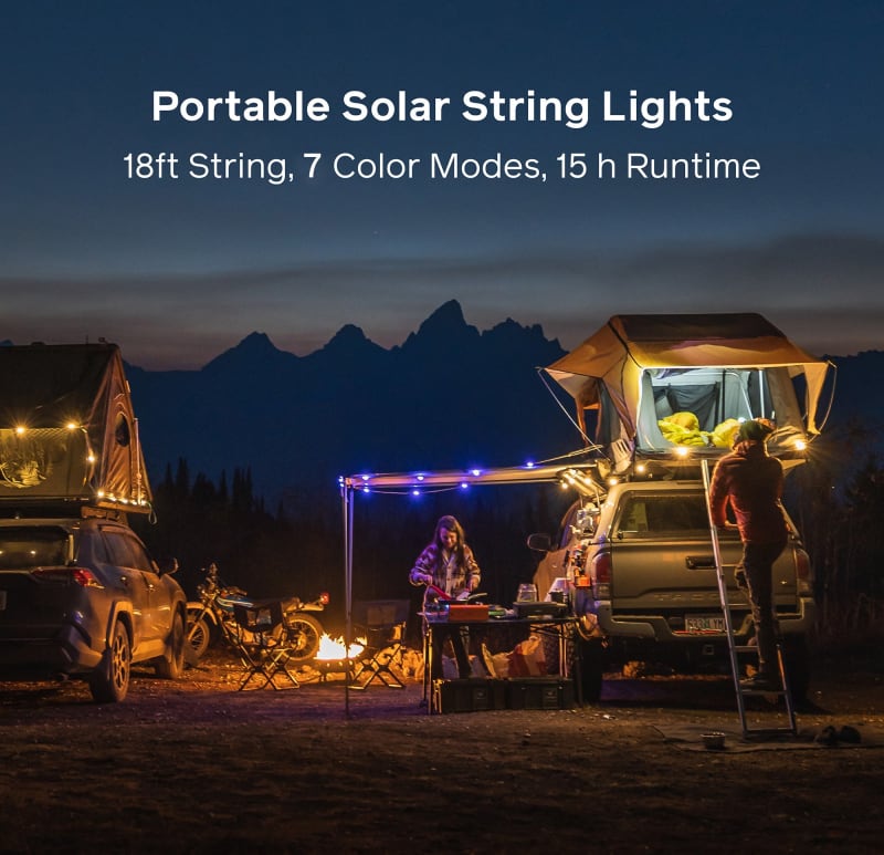 Гірлянда кемпінгова BioLite Solar String 18', 5,5 м, кольорова – фото 3
