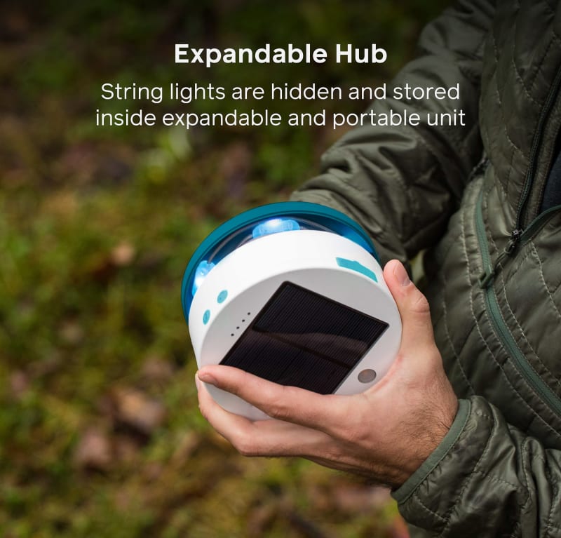 Гірлянда кемпінгова BioLite Solar String 18', 5,5 м, кольорова – фото 5