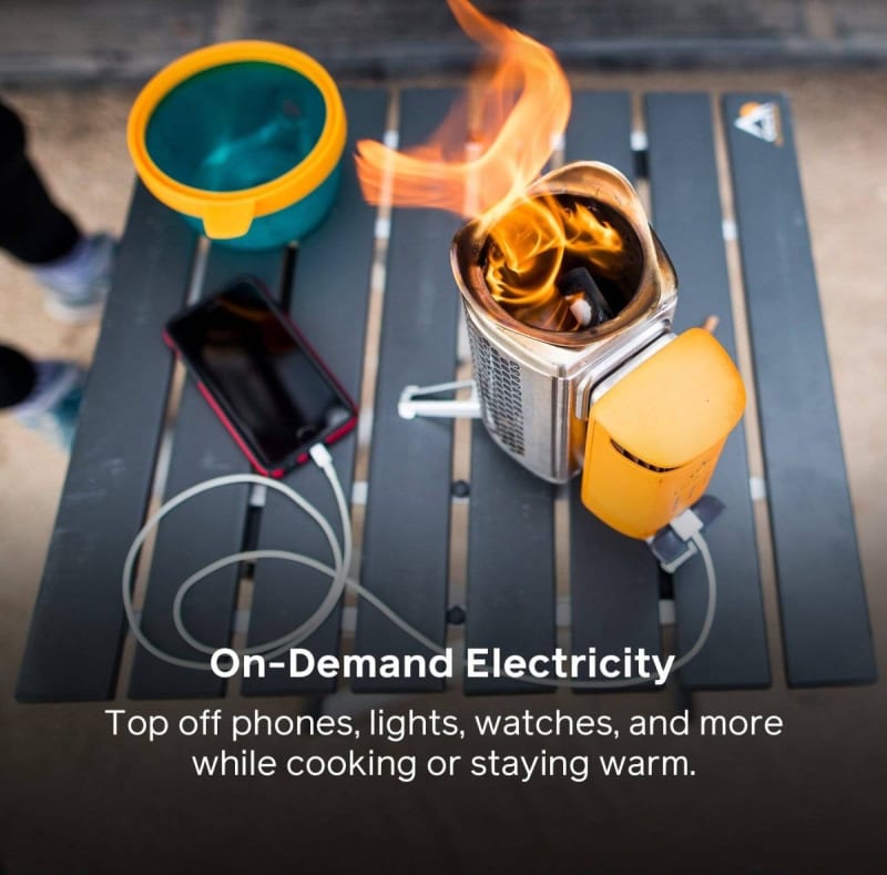 Горелка-зарядка на дровах BioLite CampStove 2+ – фото 5