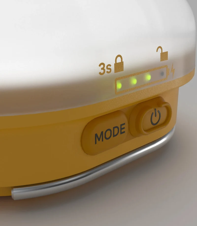 Кемпінговий ліхтар Silva Glow Recharge, 350 люмен, Yellow (SLV 38508) – фото 4