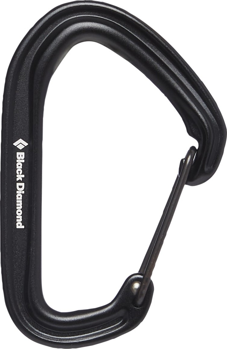 Карабин Black Diamond HotWire, Black – фото 1