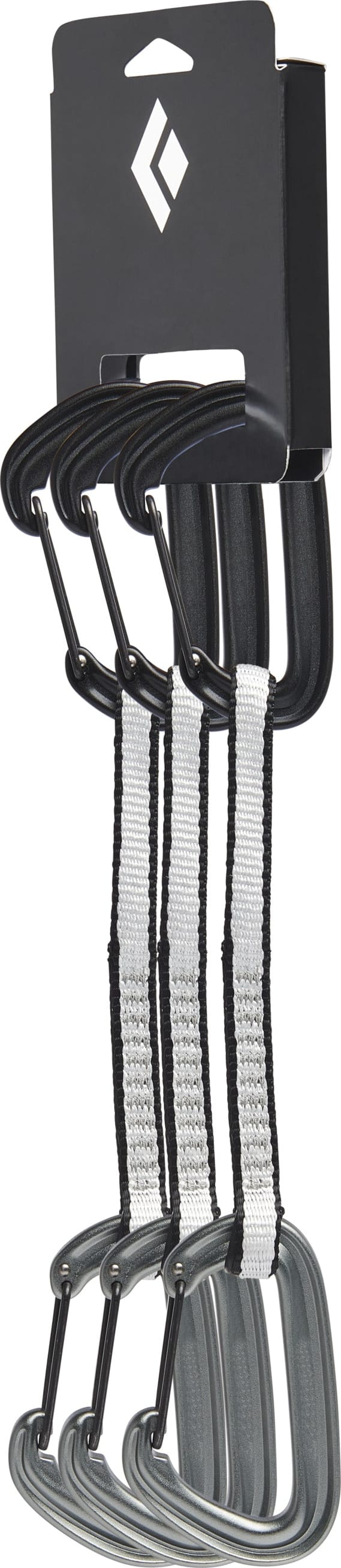 Набор оттяжек Black Diamond LiteWire Quickdraw 16 см, 3 шт – фото 1