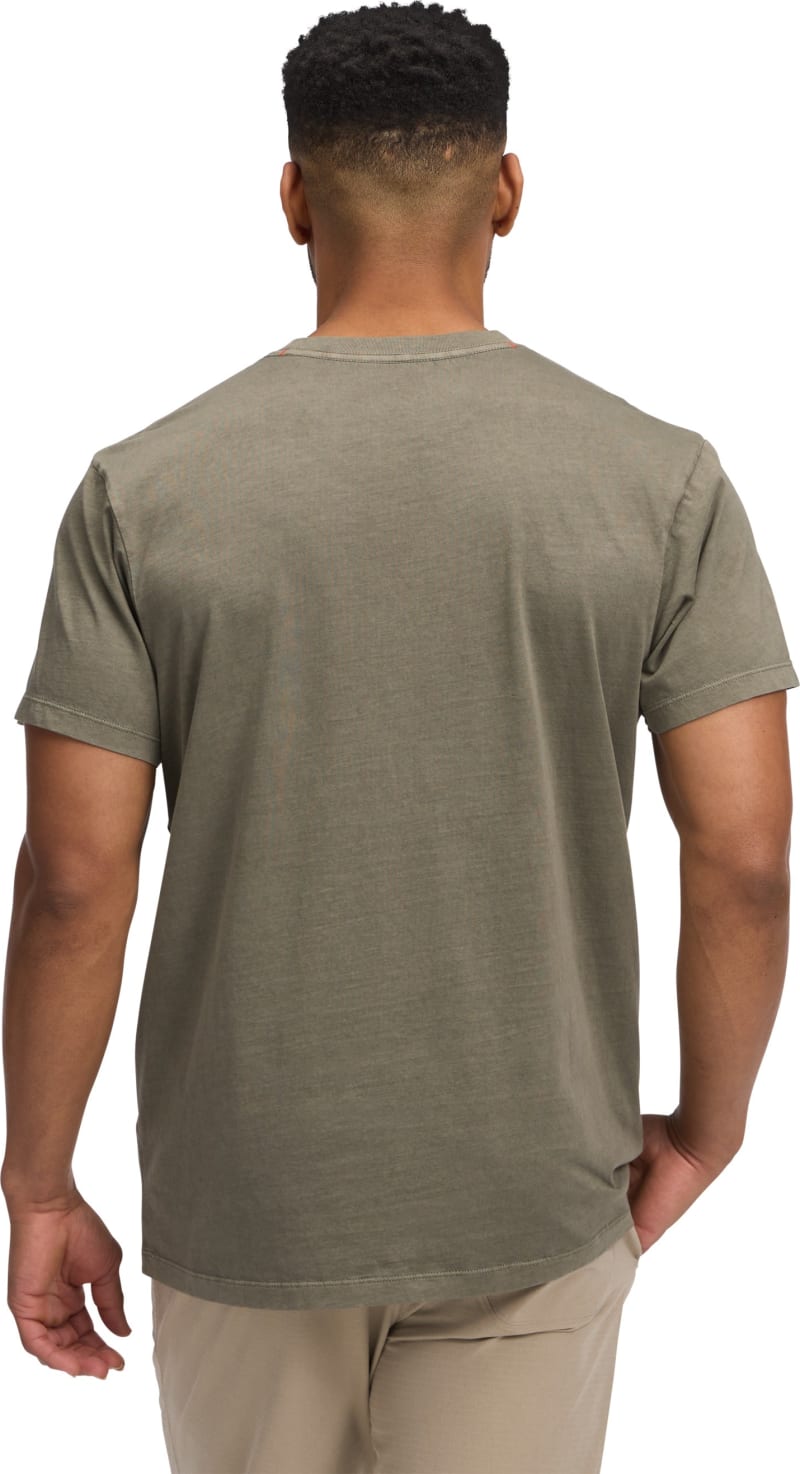 Футболка чоловіча Black Diamond Diamond Patch Pocket Tee, Walnut – фото 5