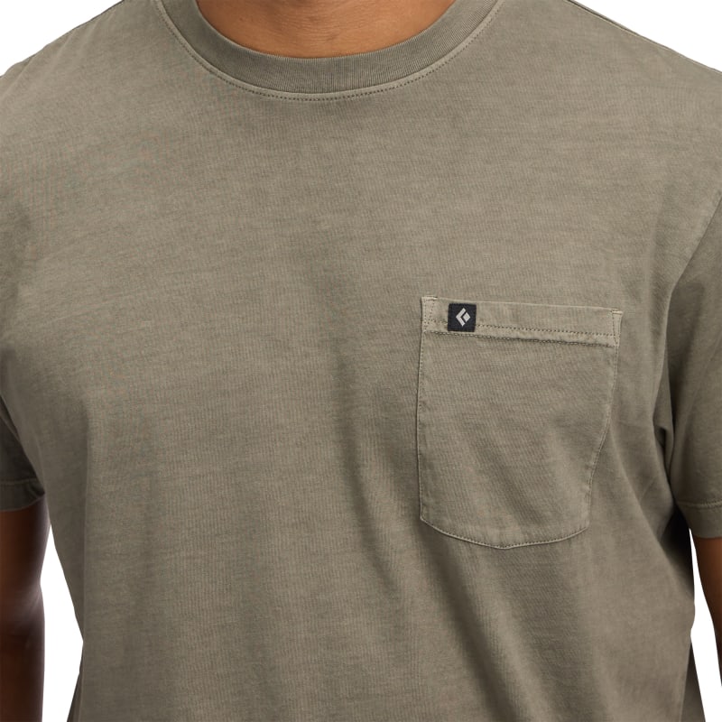 Футболка чоловіча Black Diamond Diamond Patch Pocket Tee, Walnut – фото 3