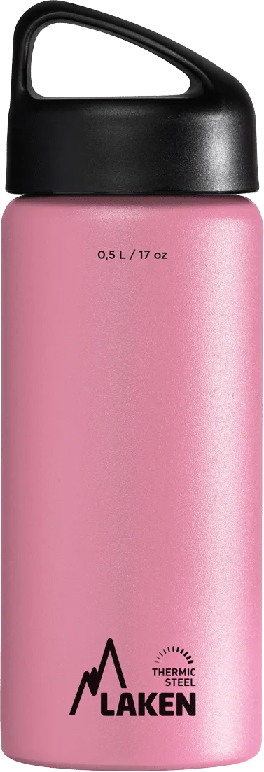 Термобутылка Laken Classic 0,5 л, Розовая – фото 1