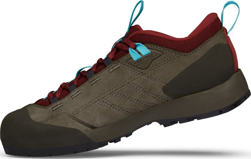 Кроссовки трекинговые женские Black Diamond Mission Leather Low WP, Malted/Grenadine – фото 3