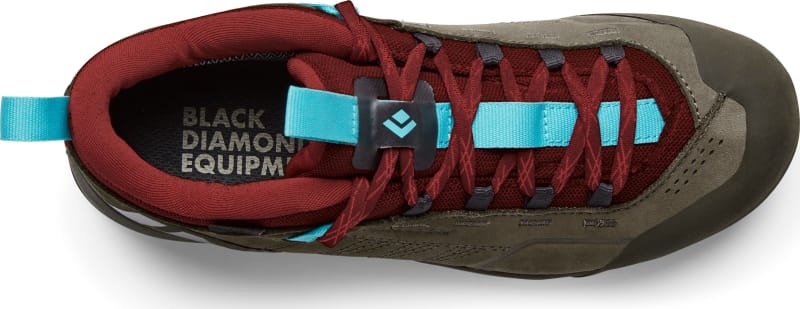 Кроссовки трекинговые женские Black Diamond Mission Leather Low WP, Malted/Grenadine – фото 4