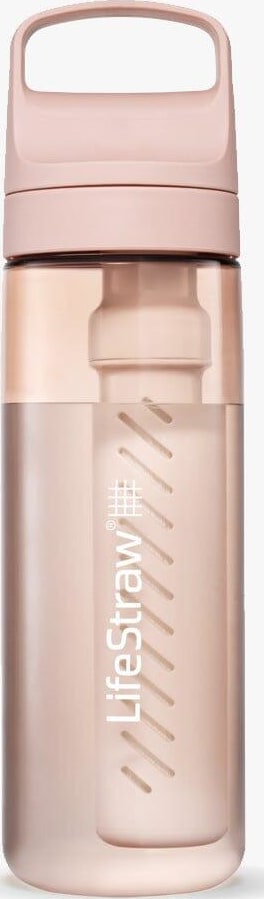Пляшка-фільтр для води LifeStraw Go Filter Bottle 650 мл, Cherry Blossom Pink – фото 1