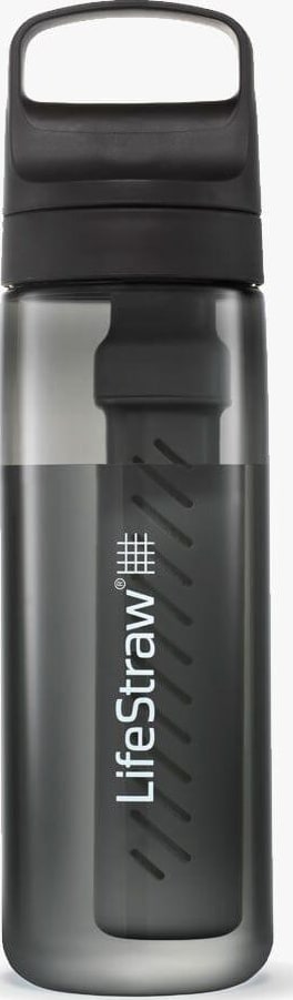 Пляшка-фільтр для води LifeStraw Go Filter Bottle 650 мл, Nordic Noir – фото 1